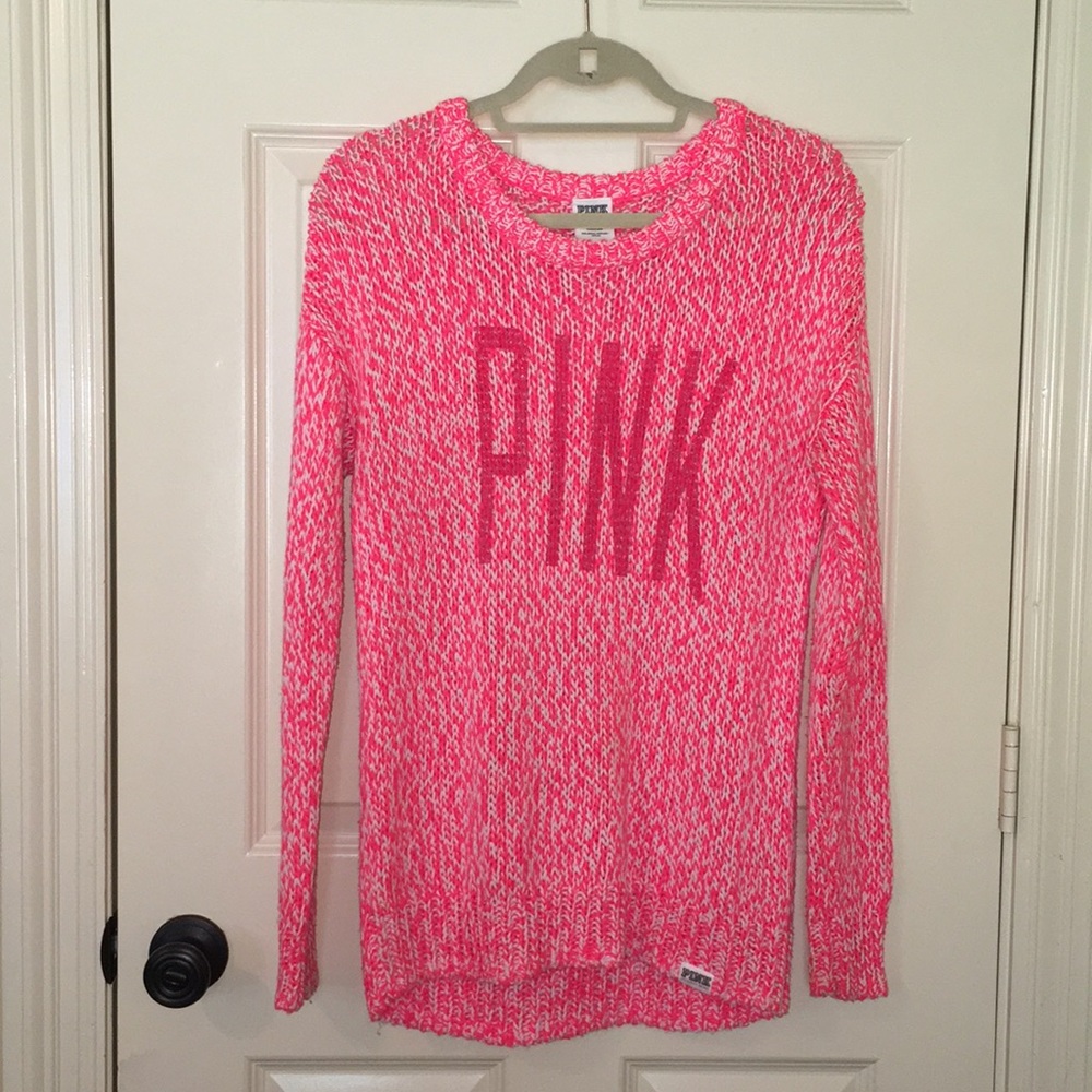 Loose knit PINK sweater